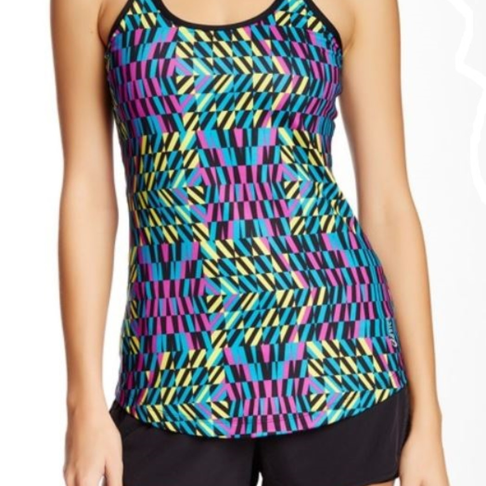 ASICS Women's Illusion Cross back Print Tank